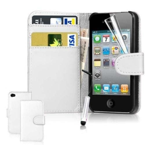 iPhone 4 / 4S Wallet Folio Case Cover